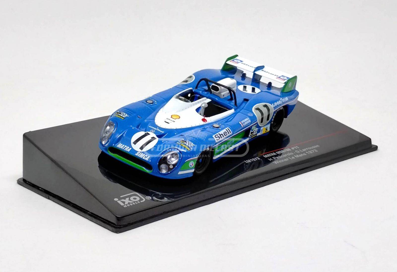 Matra-Simca MS670B #11 Pescarolo/Larrousse - Vencedor 24h Le Mans 1973 - 1:43 IXO