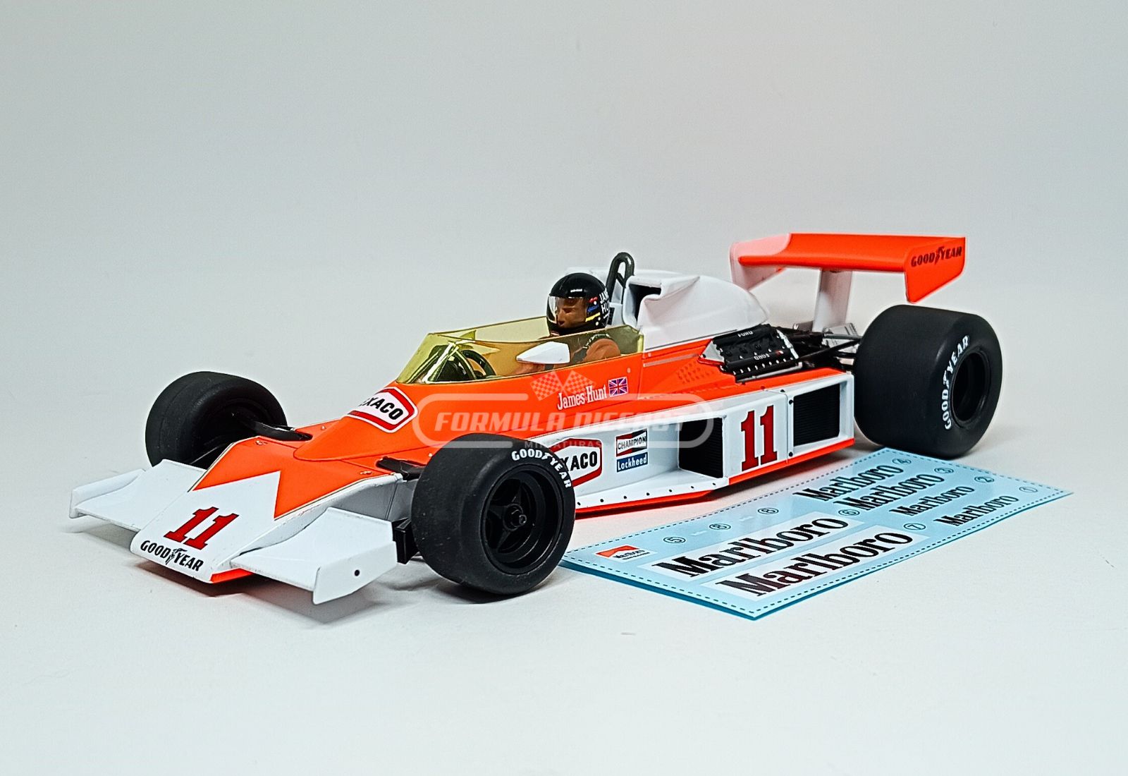 McLaren M23 #11 James Hunt - 1º lugar GP da França - Campeão Mundial F1 1976 - 1:18 MCG