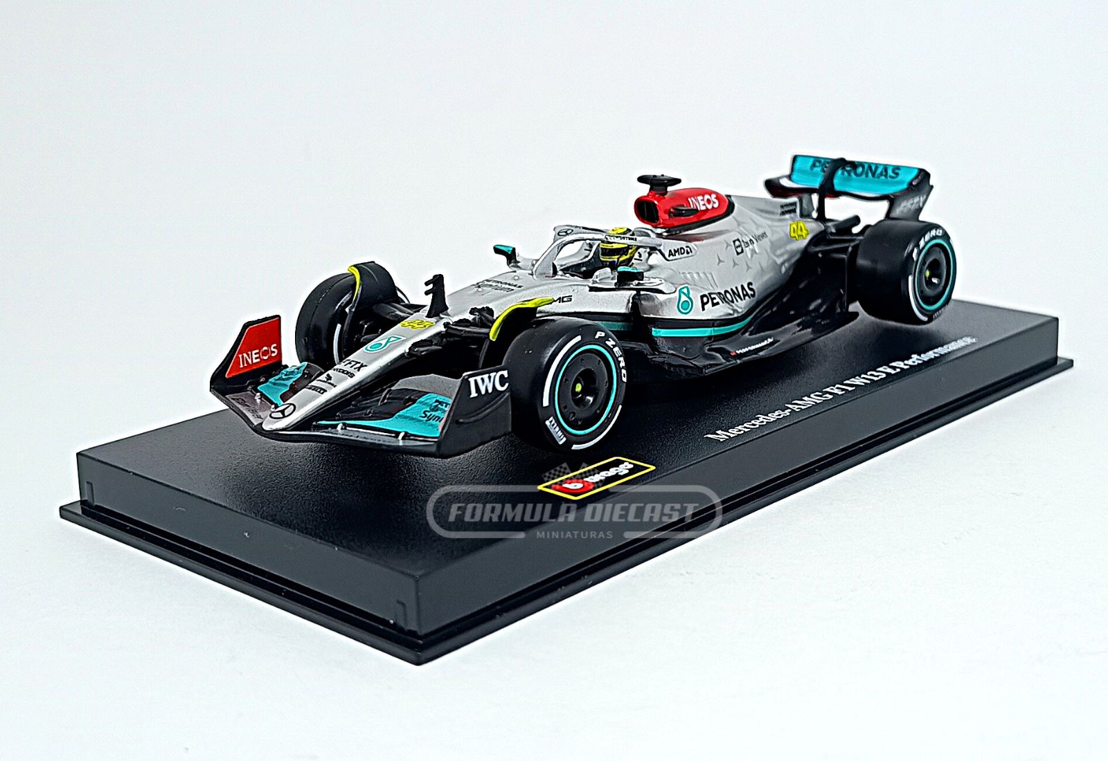 Mercedes-AMG F1 W13 E Performance - Lewis Hamilton - F1 2022 - 1:43 Bburago