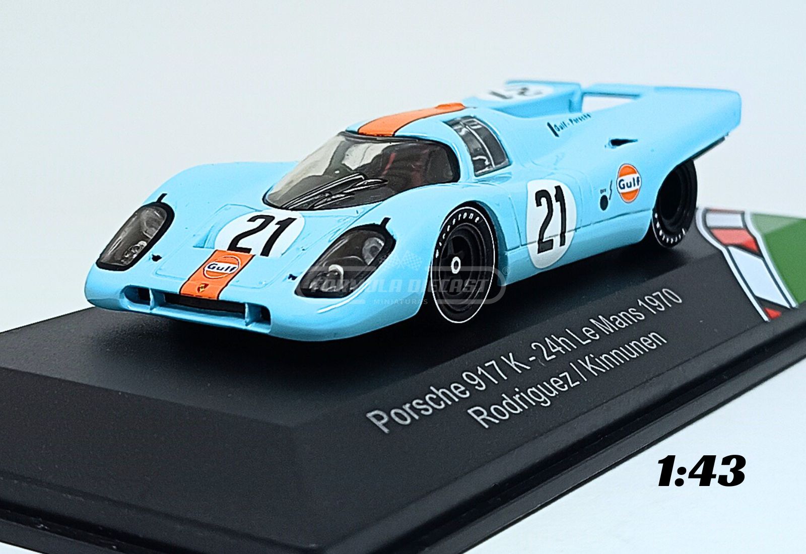 Porsche 917K #21 Rodriguez/Kinnunen – 24h Le Mans 1970 – 1:43 CMR