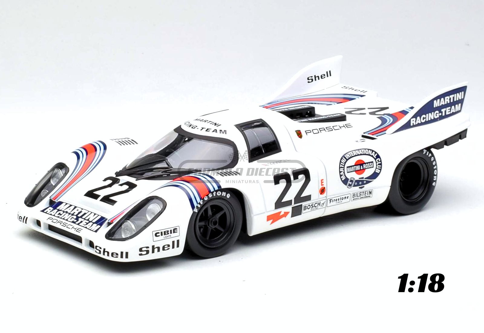 Porsche 917K #22 Marko/van Lennep - Vencedor 24h Le Mans 1971 - 1:18 Norev