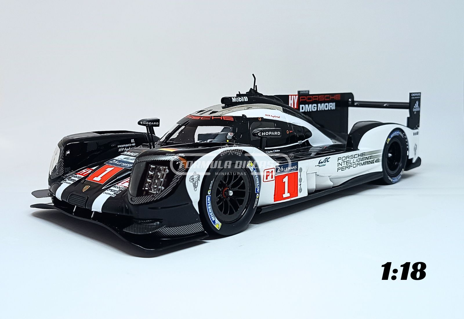 Porsche 919 Hybrid #1 Bernhard/Hartley/Webber - 24h Le Mans 2016 - 1:18 IXO