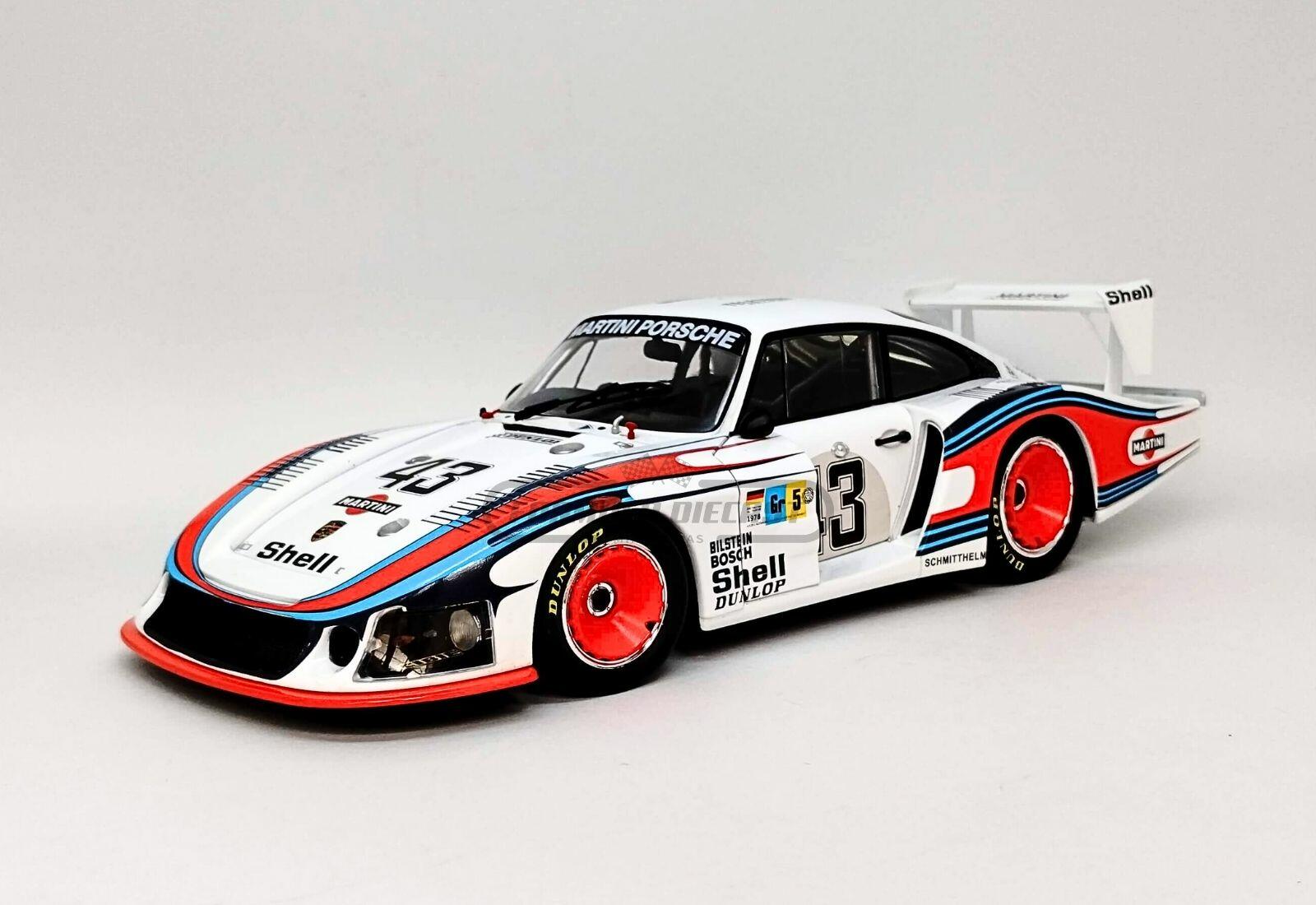Porsche 935/78 "Moby Dick" #43 Schurti/Stommelen - 8º lugar 24h Le Mans 1978 - 1:18 Solido