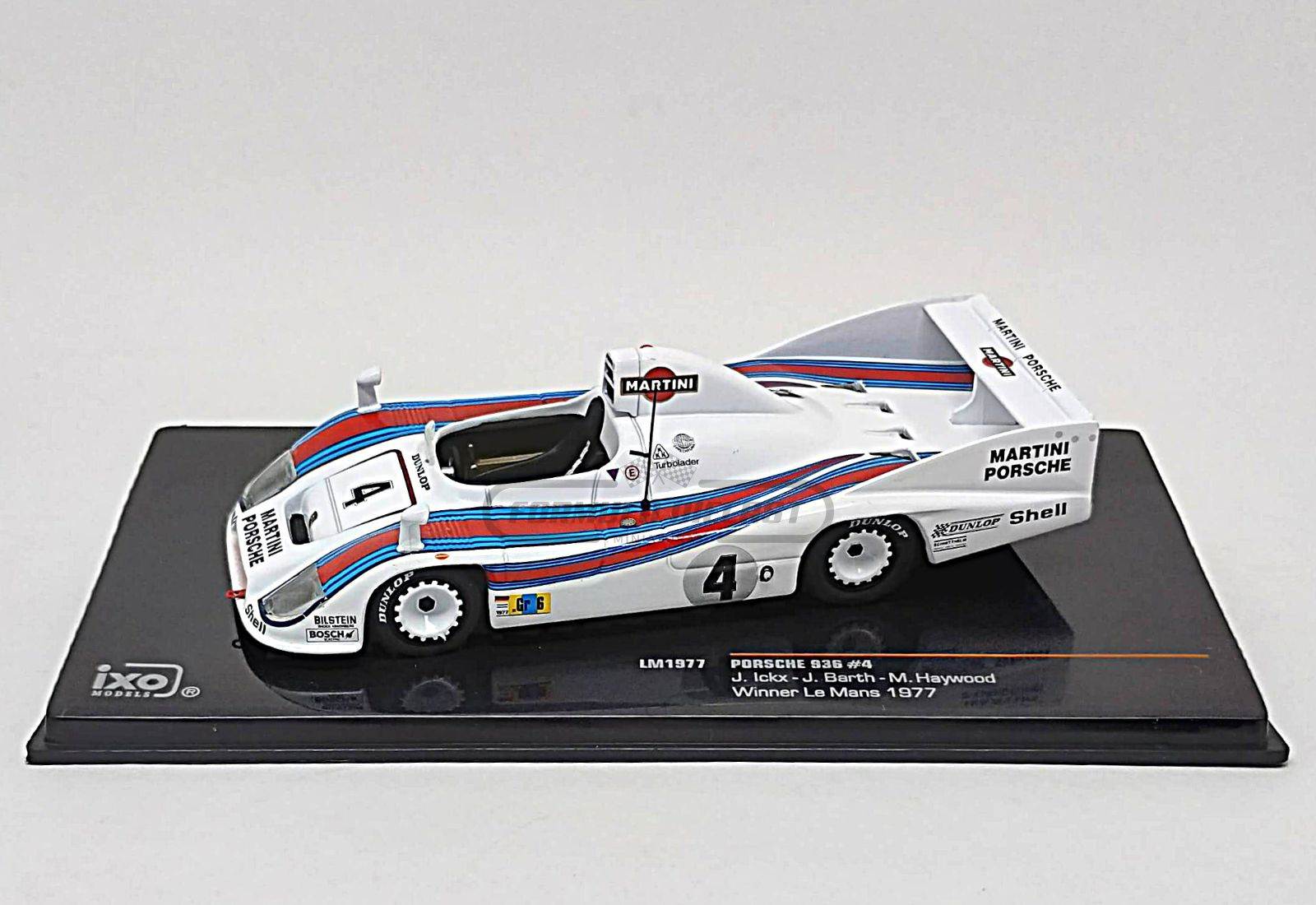 Porsche 936/77 #4 Ickx/Barth/Haywood - Vencedor 24h Le Mans 1977 - 1:43 IXO