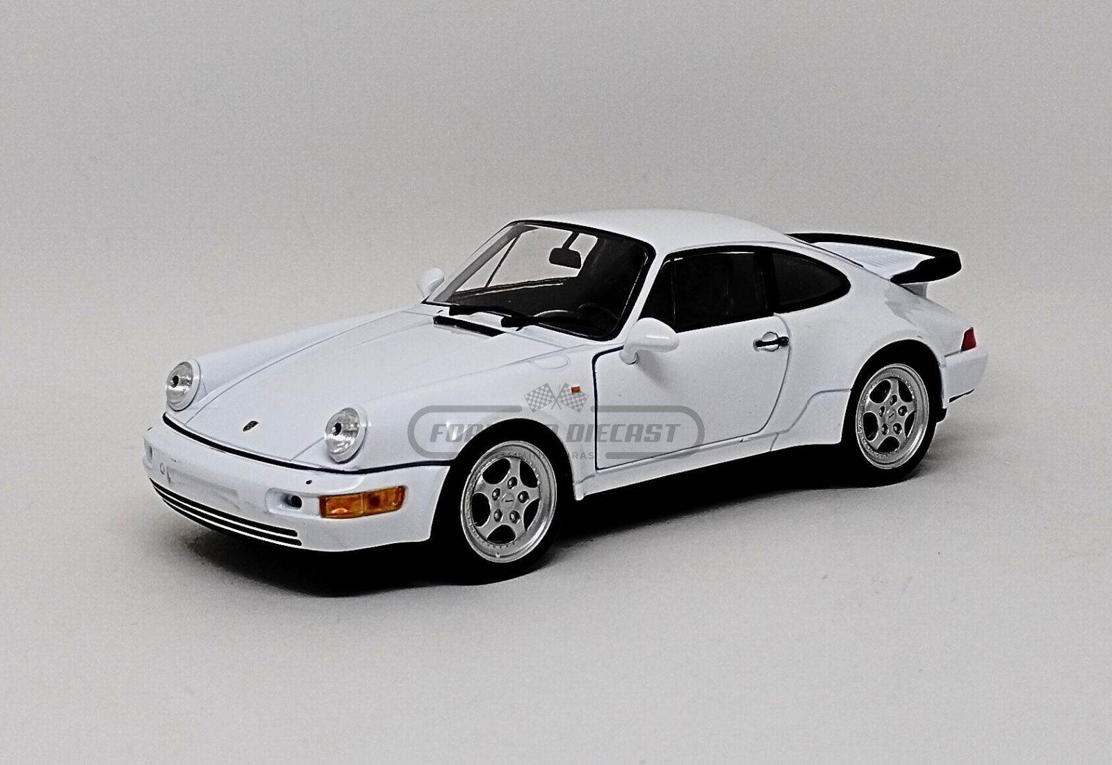 Porsche 964 Turbo 1989-1994 - Branco - 1:24 Welly