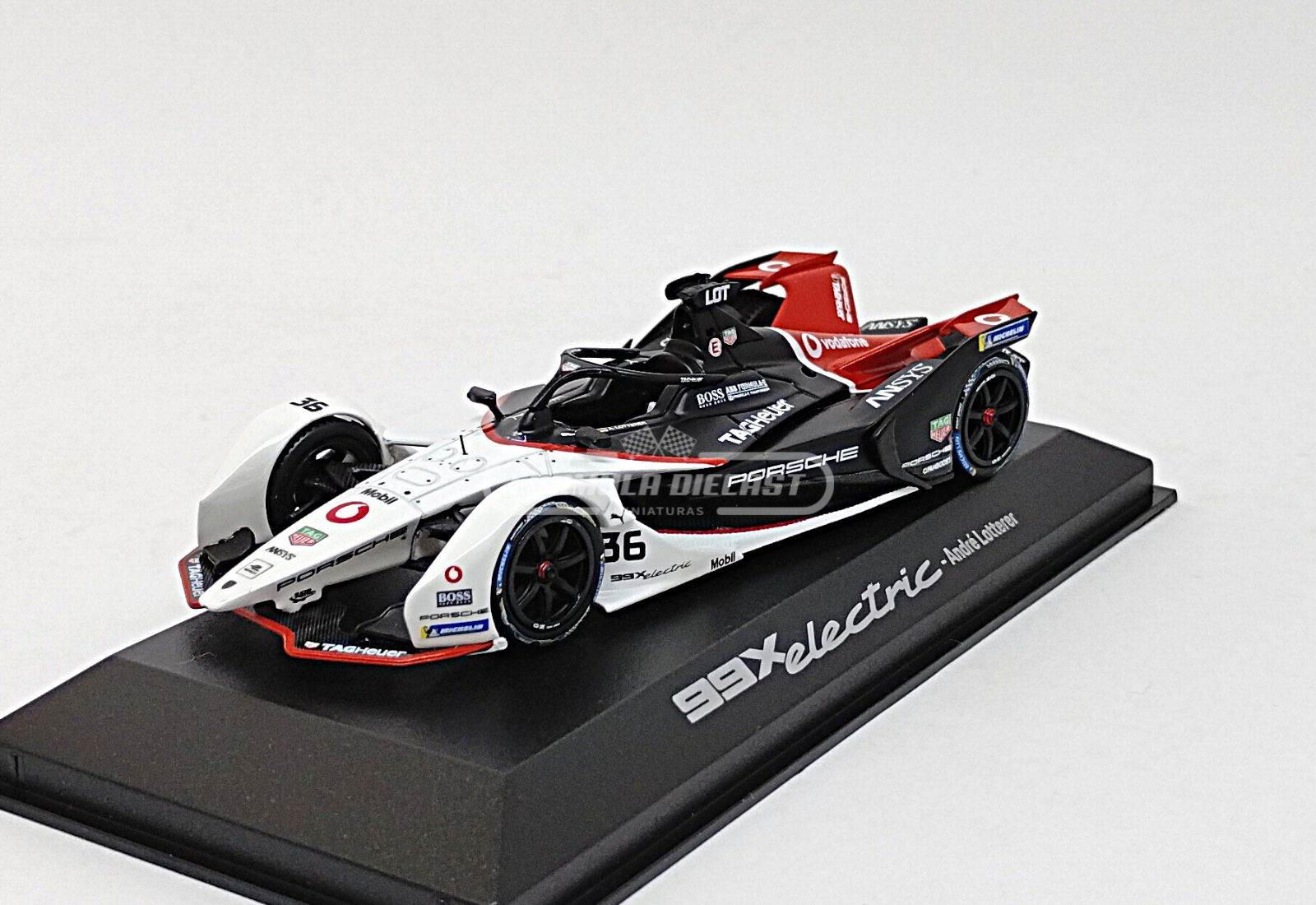 Porsche 99X Electric #36 A.Lotterer - Santiago ePrix Formula E 2019/20 - 1:43 Minichamps