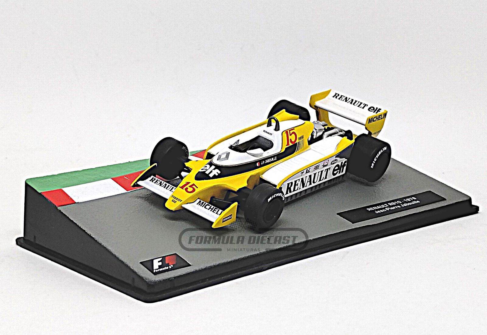Renault RS10 #15 J.P. Jabouille - F1 1979 - 1:43 Altaya