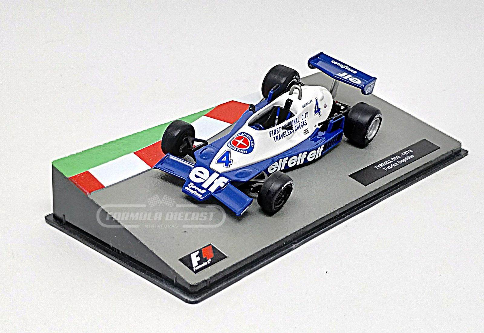 Tyrrell 008 #4 P. Depailler - F1 1978 - 1:43 Altaya