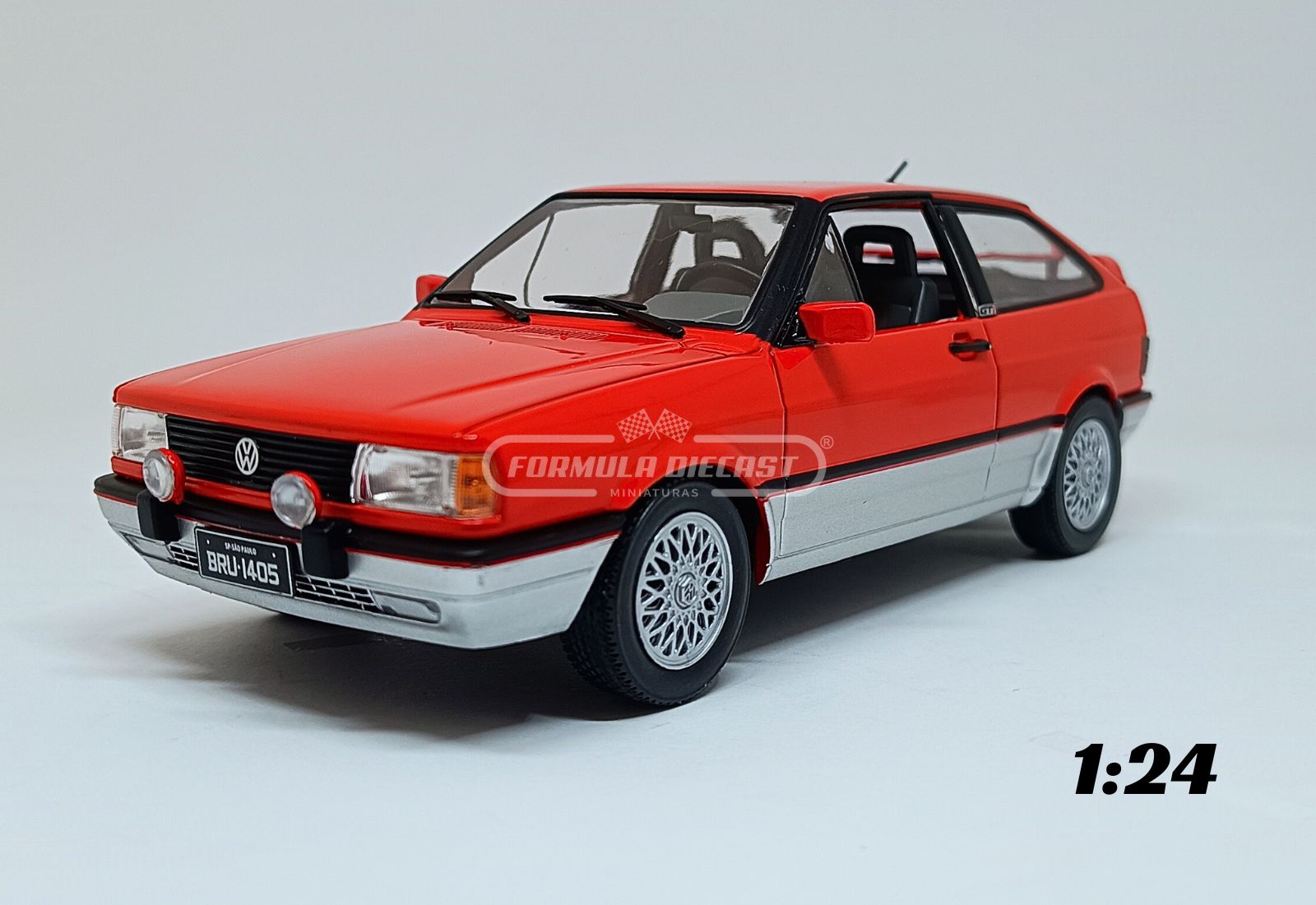 VW GOL GTi 1989 - Vermelho - 1:24 California Classics